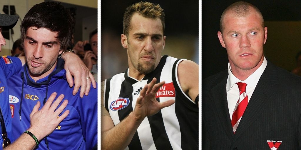 Ten famous Tribunal cases Barry Hall Brayden Maynard Anthony Rocca Andrew Gaff - Vimarsana News