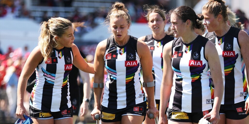 Collingwood Magpies Ruby Schleicher star avoids ACL, but it's still season-over - Vimarsana News