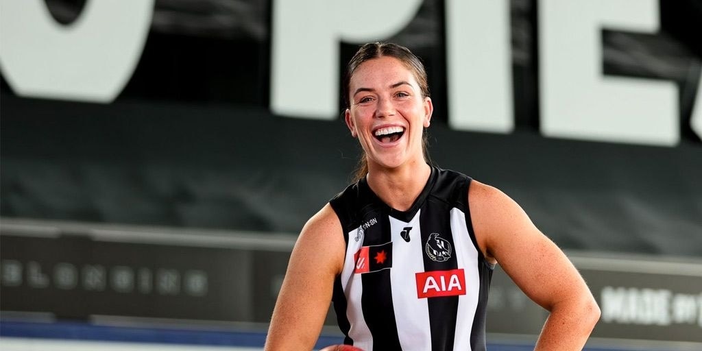 How Collingwood Magpies recruit Grace Campbell rediscovered her love of footy after personal tragedy - Vimarsana News
