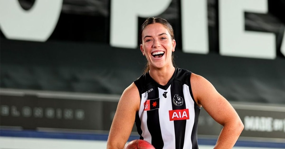How Collingwood Magpies recruit Grace Campbell rediscovered her love of(02)