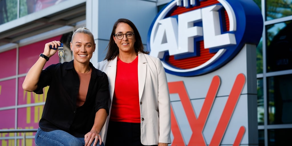 Erin Phillips OAM announced as best on ground medal presenter - Vimarsana News