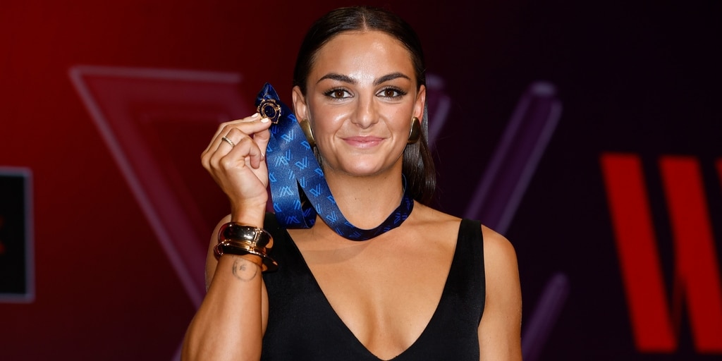 Mon top of the world: Richmond Tigers speedster Monique Conti crowned AFLW best and fairest - Vimarsana News
