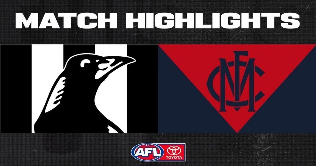 Highlights Collingwood v Melbourne