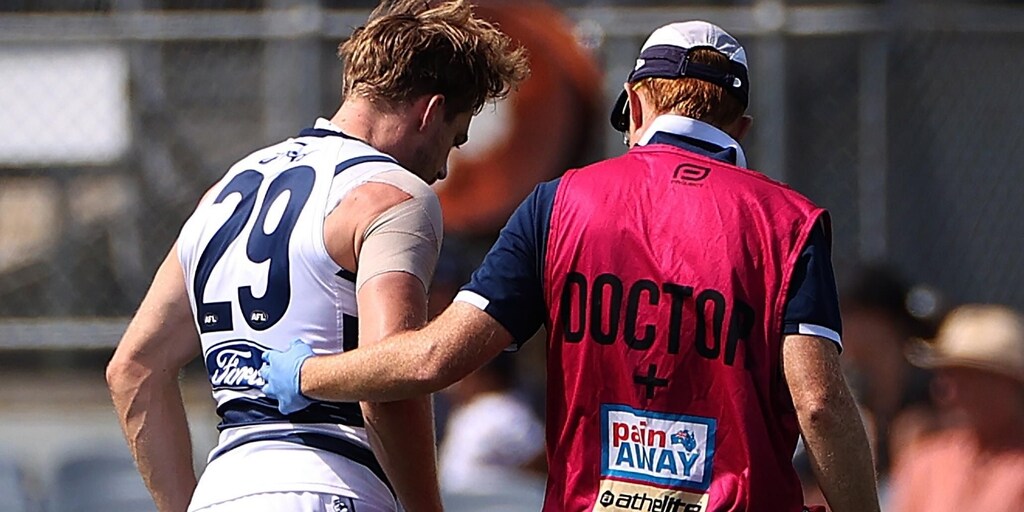 Unlucky Geelong Cats veteran Cam Guthrie learns extent of quad injury - Vimarsana News