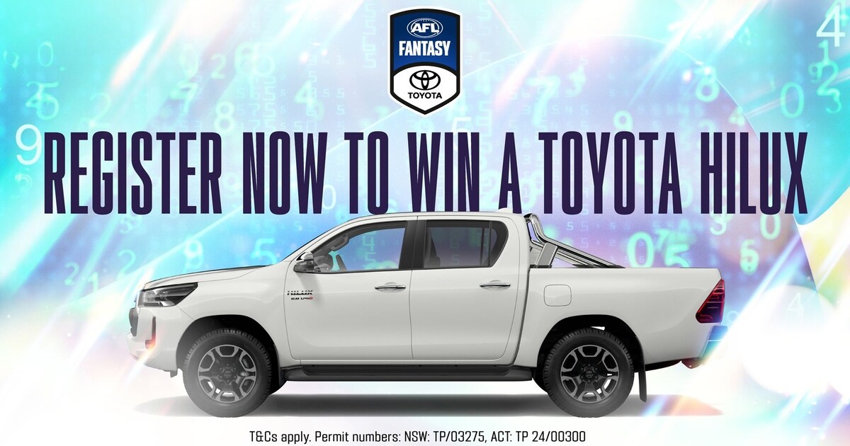Win a $70K Toyota: HUGE prizes on offer in AFL Fantasy