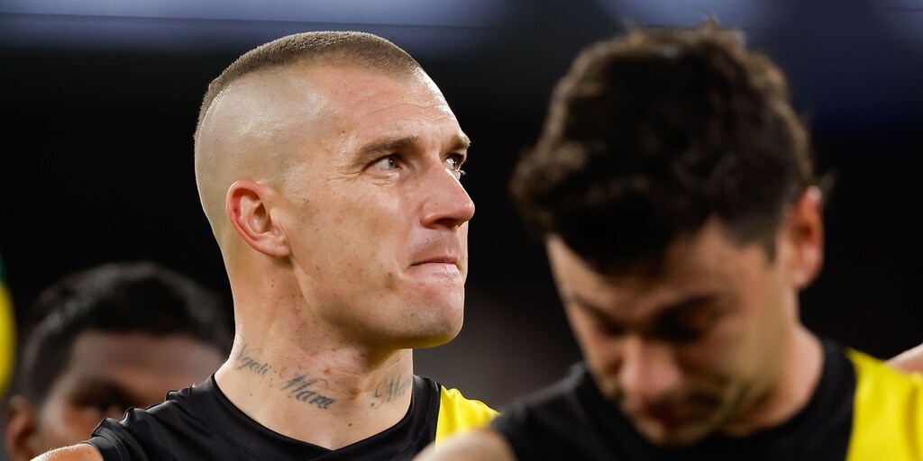 Calf injury sidelines Richmond Tigers superstar Dustin Martin for Swans clash - Vimarsana News
