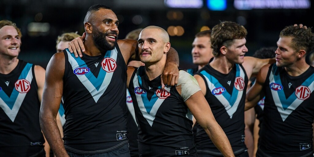 Coach Ken Hinkley plays down Port Adelaide Power clash with Collingwood Magpies, 'comfortable' with ruck tag-team - Vimarsana News