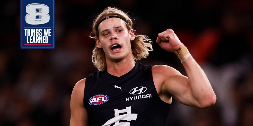 Eight things we learned: Carlton's twin towers now a triple threat and more lessons from Round 6 - Vimarsana News