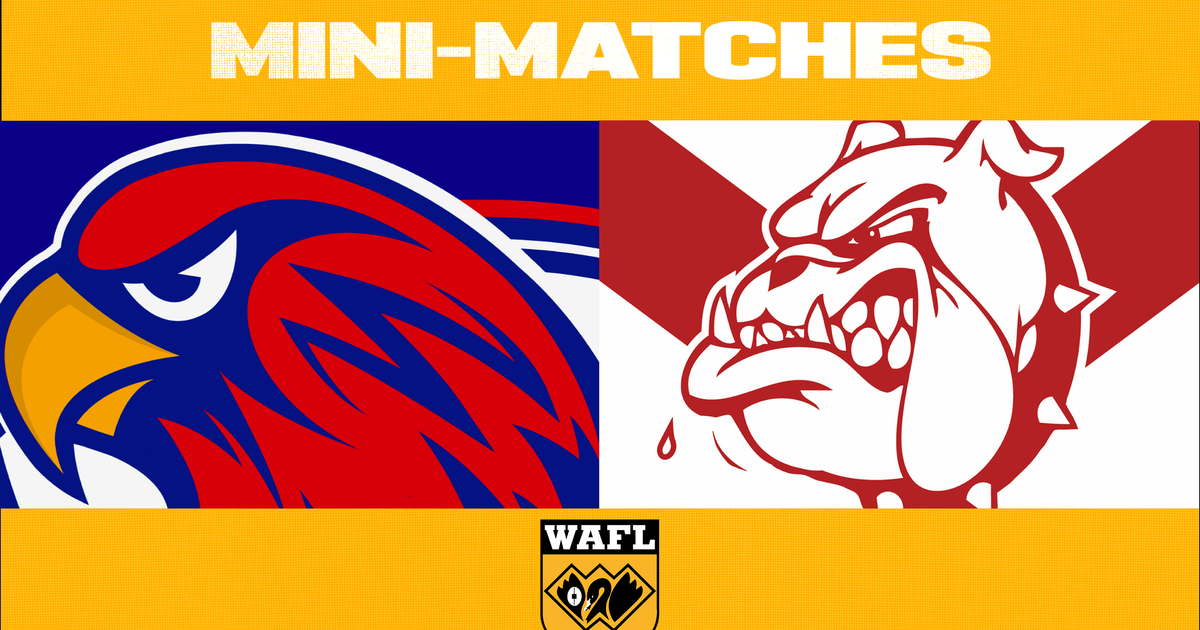 WAFL MiniMatch, R5 West Perth v South Fremantle