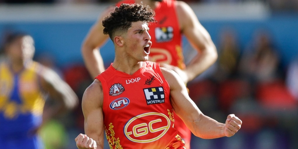 Gold Coast Suns' silky forward Jake Rogers earns Rising Star nod - Vimarsana News