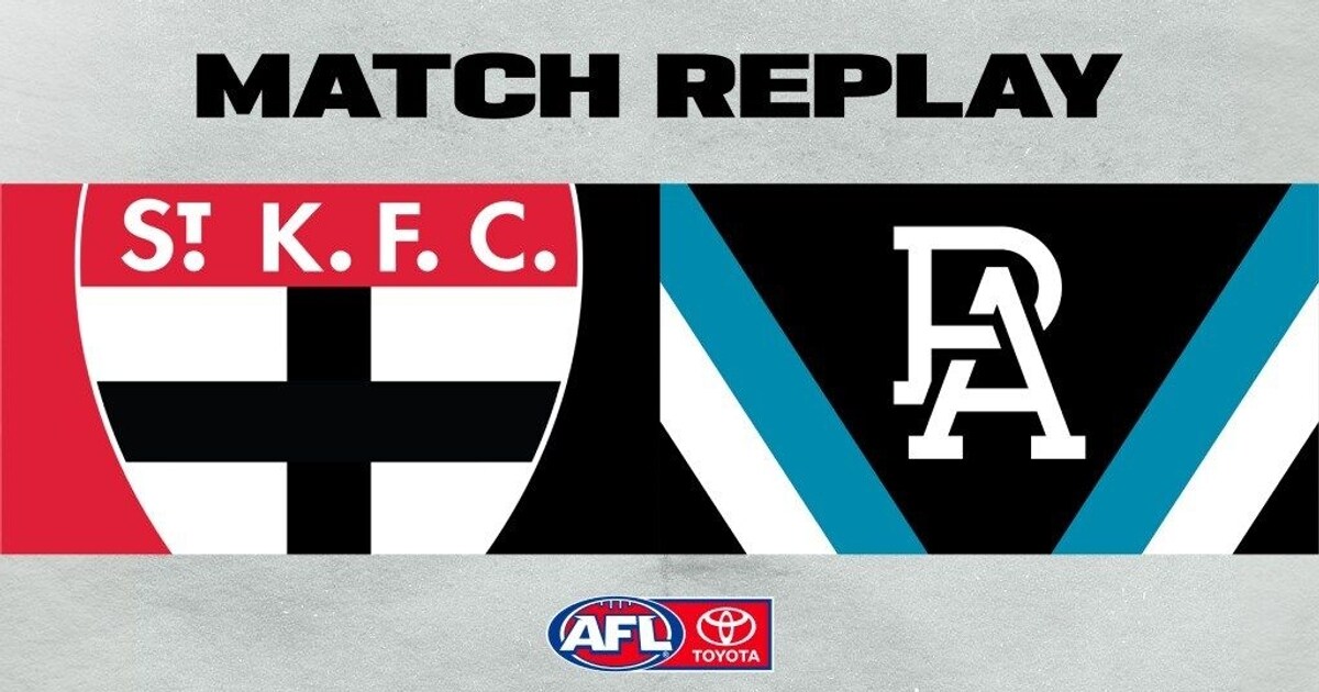 Match Replay St Kilda v Port Adelaide