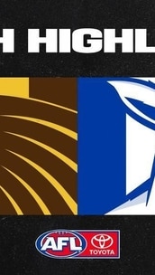 Highlights: Hawthorn v North Melbourne