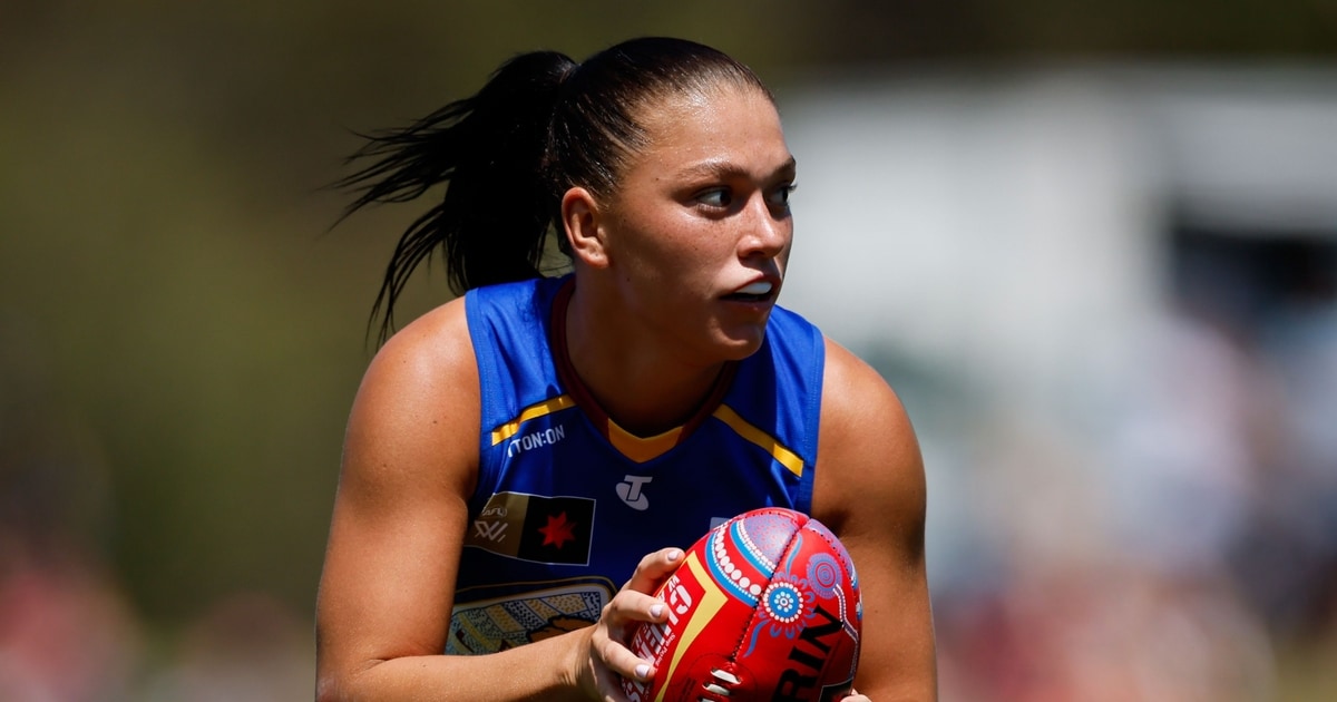 From the Geordie Shore to AFLW: Poppy's unusual path