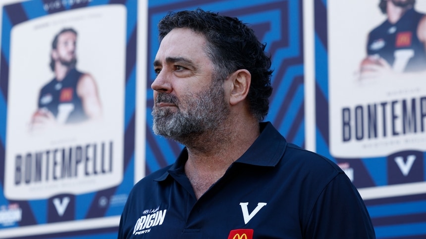 Victoria chair of selectors Garry Lyon at the announcement of AAMI AFL Origin on November 14, 2025. Picture: AFL Photos