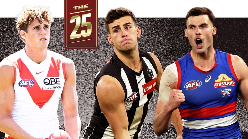 Charlie Curnow, Nick Daicos and Sam Darcy. Picture: AFL Photos