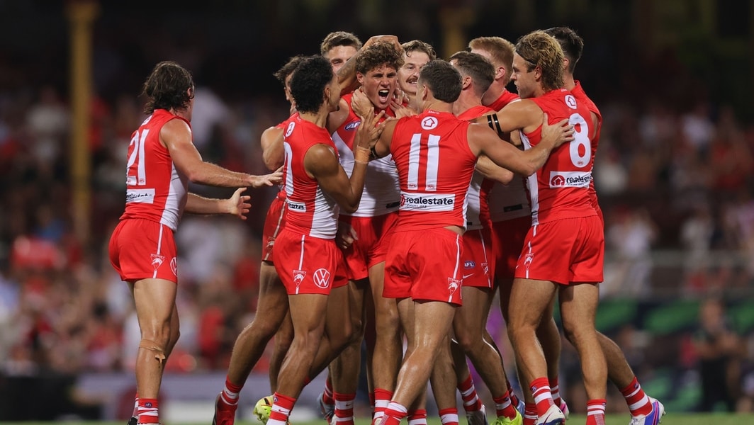 Swans' stunning blitz sinks Blues in season-opener