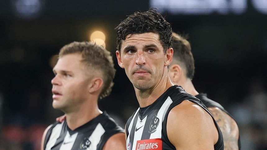 Scott Pendlebury during the Round 1 match between Collingwood and Adelaide at the MCG, March 14, 2026. Picture: AFL Photos