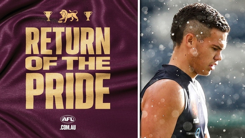 Cam Rayner during his under-18 year with Vic Metro in 2017. Picture: AFL Photos