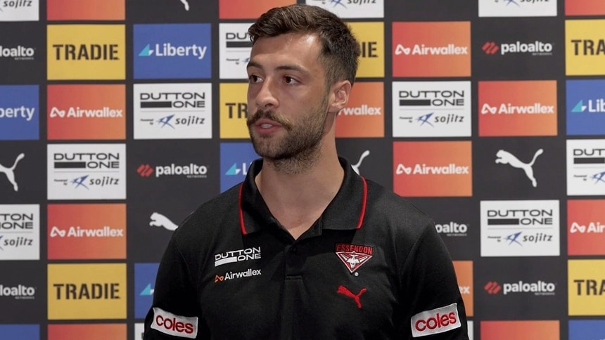 Bomber responds to coach, Merrett in leadership fold