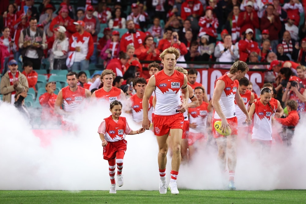 Swans star 'shattered' for injured skipper as selection conundrum looms