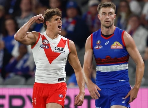 Charlie Curnow dominating forward play