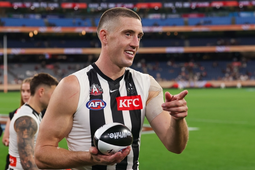 Magpies ruck gets green light, star forward edges closer to AFL return