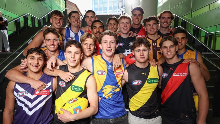 The top draftees from the class of 2025. Picture: AFL Photos