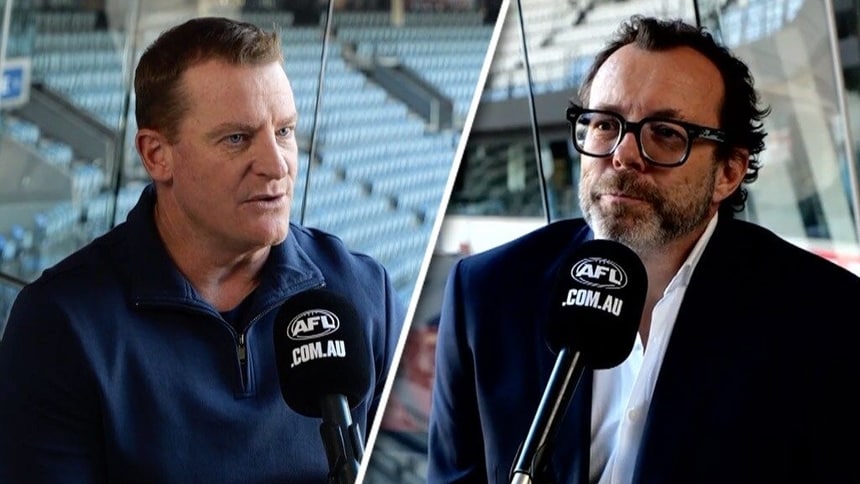 EXCLUSIVE: Michael Voss sits down with Damian Barrett