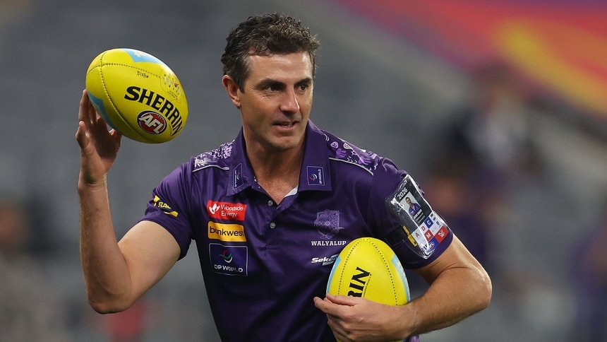 Jaymie Graham before the round 11 match between Fremantle and St Kilda at Optus Stadium, on May 22, 2026. Picture: AFL Photos