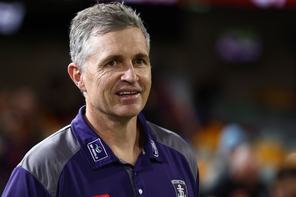 Justin Longmuir named AFLCA's coach of the year for 2026