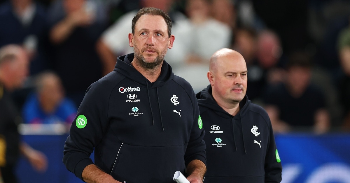 Blues want interim coach to pitch for permanent job