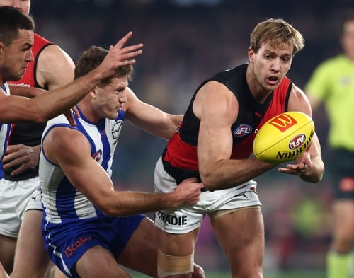 North Melbourne beats Essendon as Roos enter wildcard race