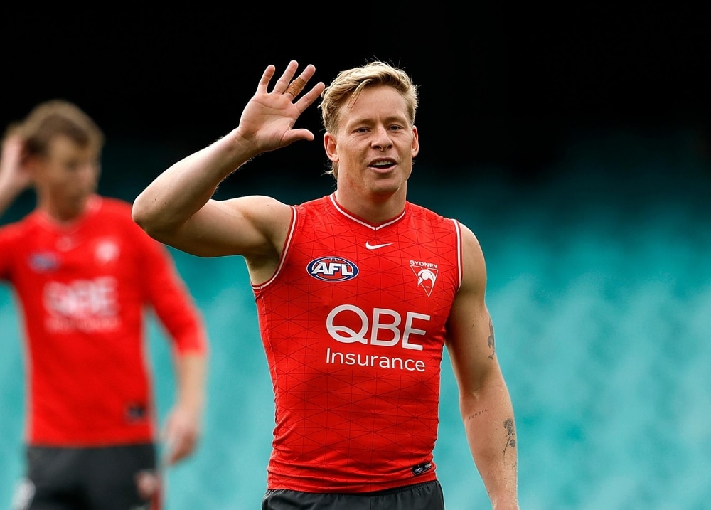 Isaac Heeney addresses scandal while accepting Bob Skilton Medal