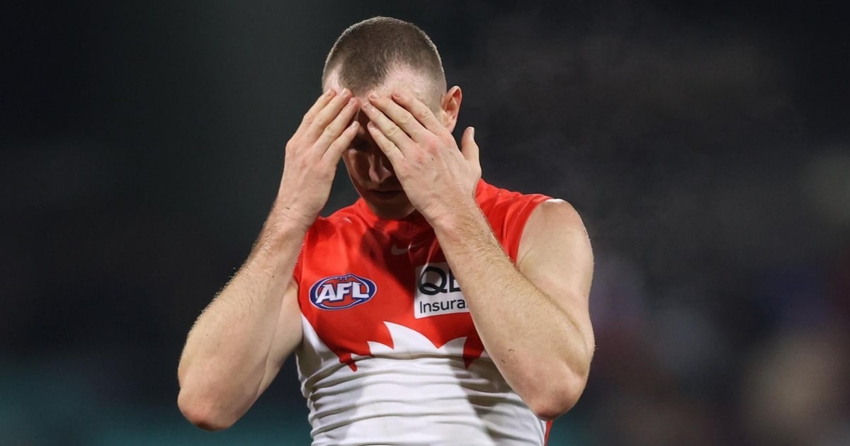 Why history says the Swans need to halt their form slide soon