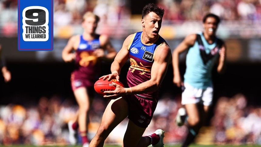 Hugh McCluggage in action during the match between Brisbane and Port Adelaide at the Gabba in round 20, 2026. Picture: AFL Photos
