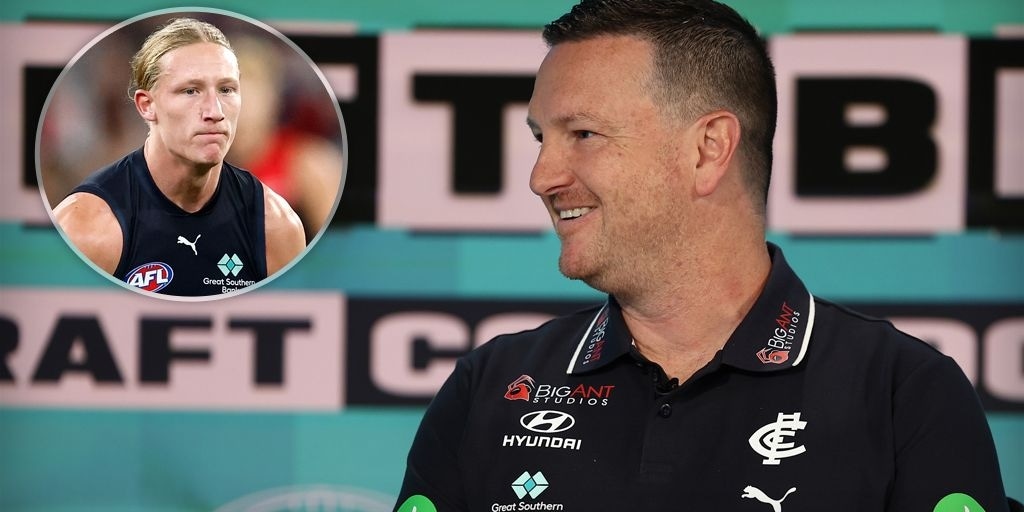 He was the Blues' recruiting boss. Now, he sits at the other end of the table