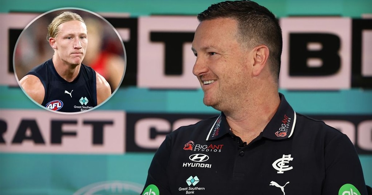 He was the Blues' recruiting boss. Now, he sits at the other end of the table