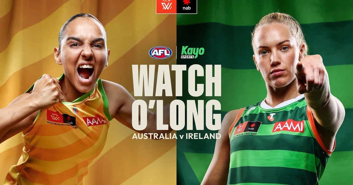 WATCH O'LONG: How to watch the Australia v Ireland fan watchalong