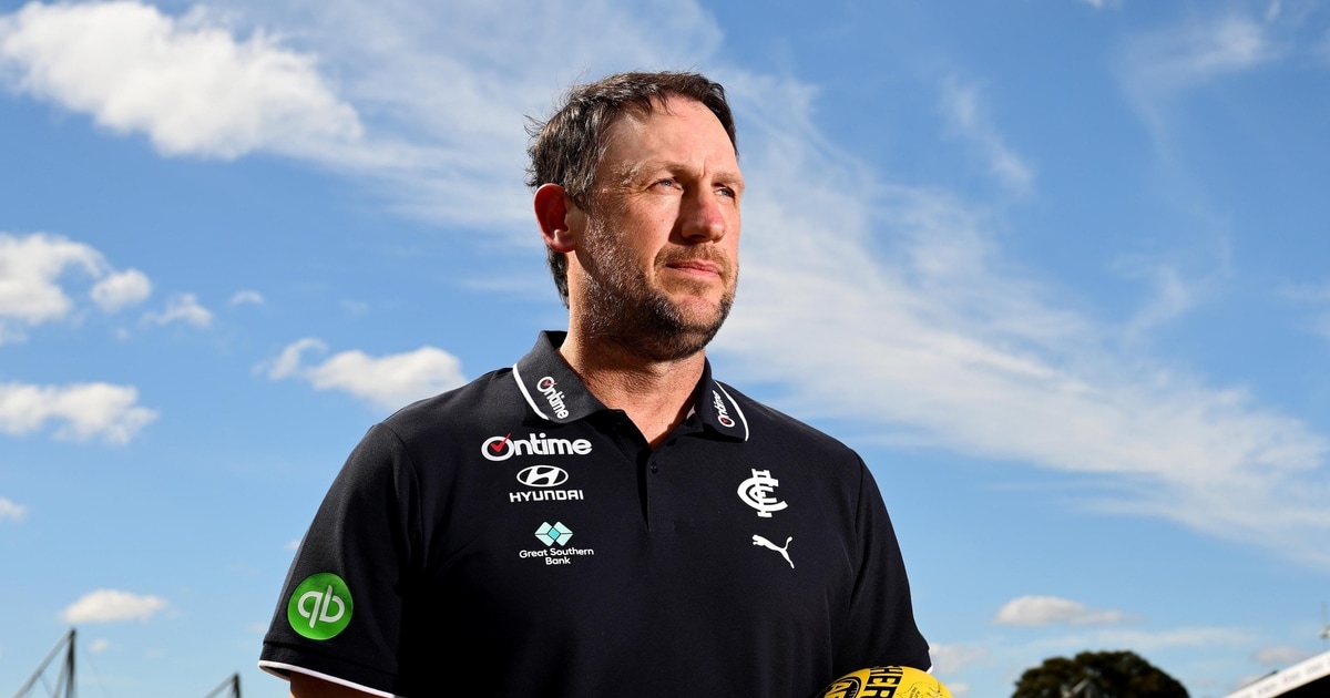 Photo: afl.com.au Josh Fraser Appointed Full-Time Carlton AFL Coach on Three-Year Deal