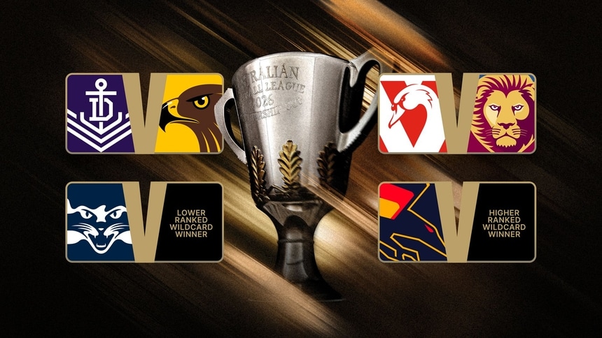 The fixture for the qualifying and elimination finals in the 2026 Toyota AFL Finals Series has been released