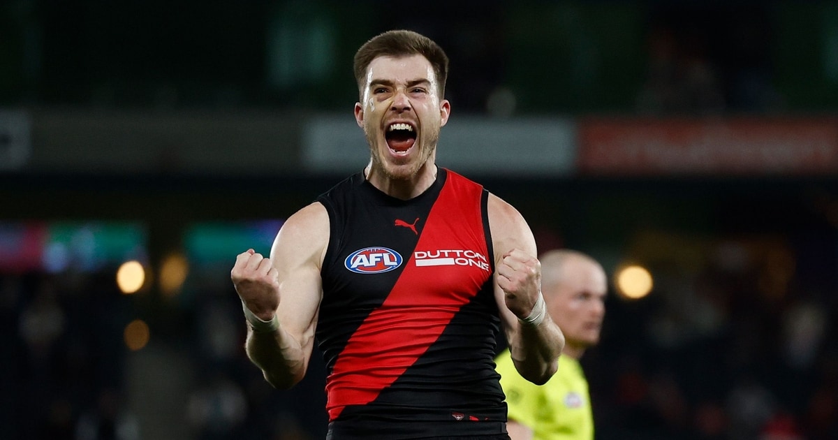 Photo : afl.com.au Zach Merrett rejoint Hawthorn pour quatre ans après un accord avec Essendon
