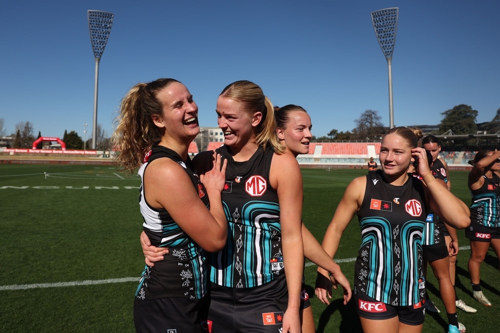 Yartapuulti player Lauren Young earns round three AFLW Rising Star nomination