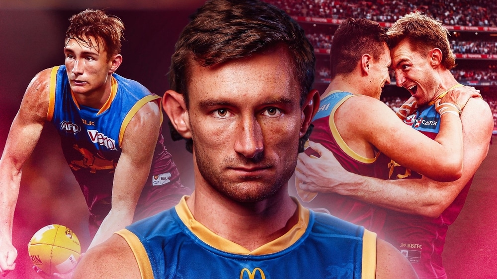 Even on Grand Final eve, football is not the only thing in Harris Andrews' life