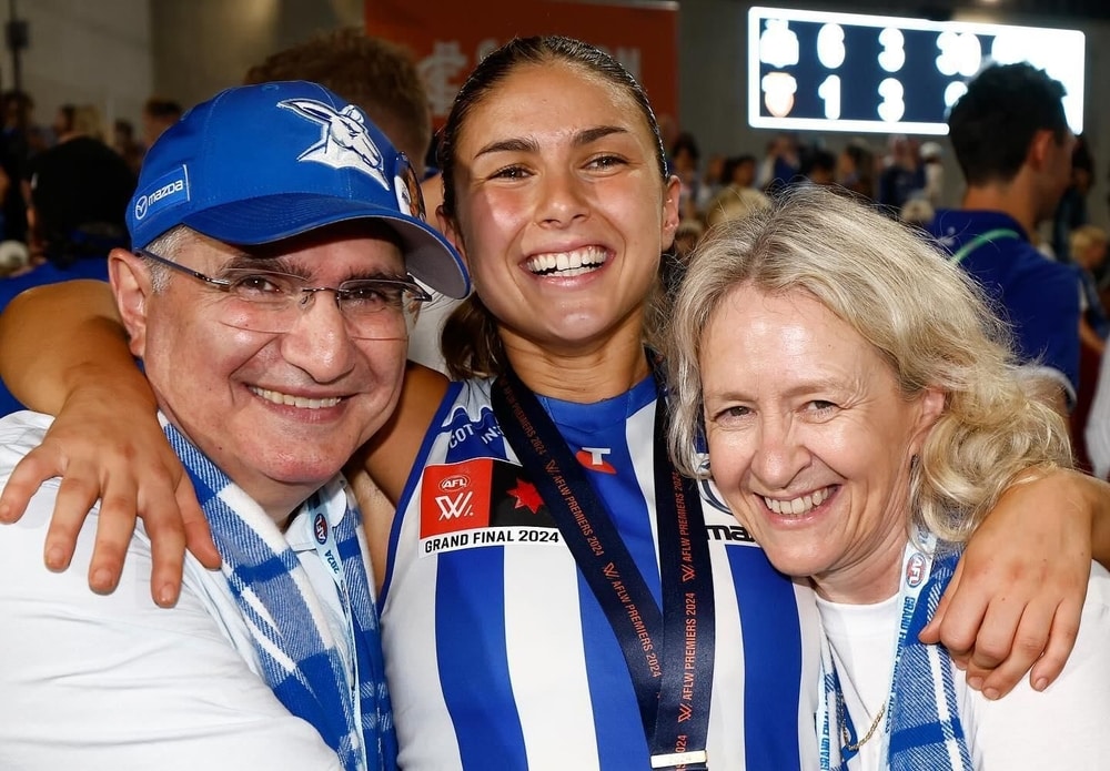 The dads making it their mission to include AFLW in the footy conversation