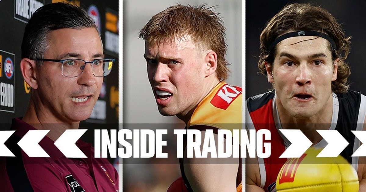 Clubs begin trade talks, Hawks staying put, Saint signs on