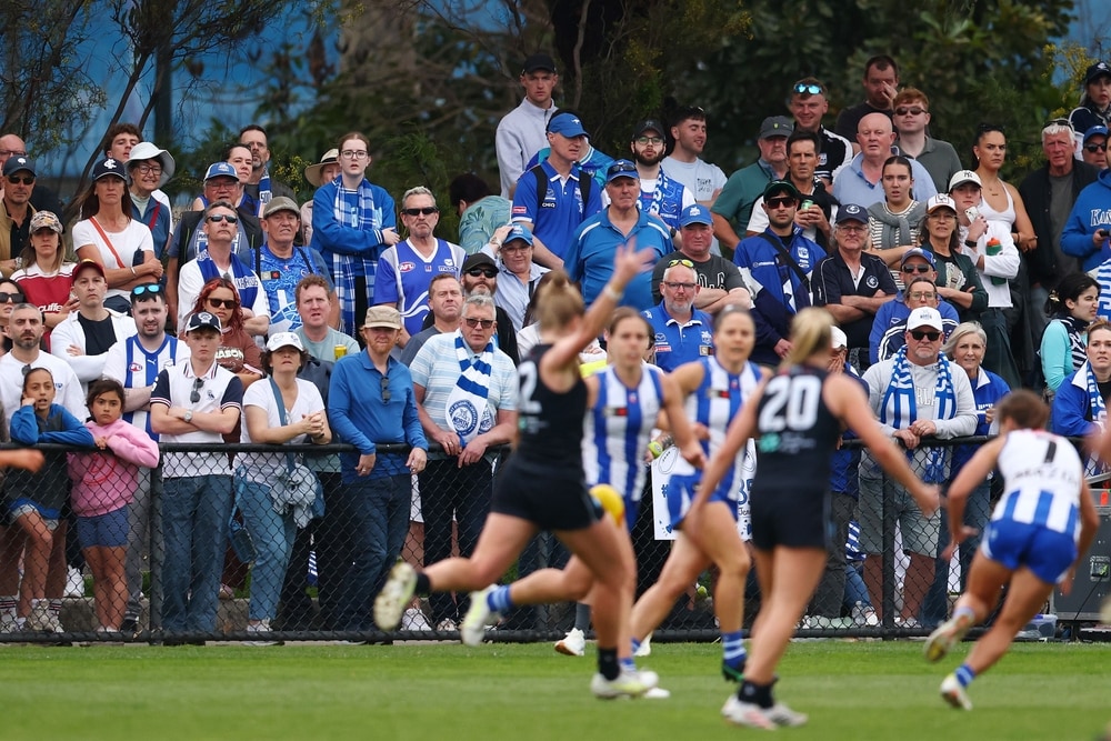 Big crowds, bigger scores: Record-breaking start for AFLW on and off field