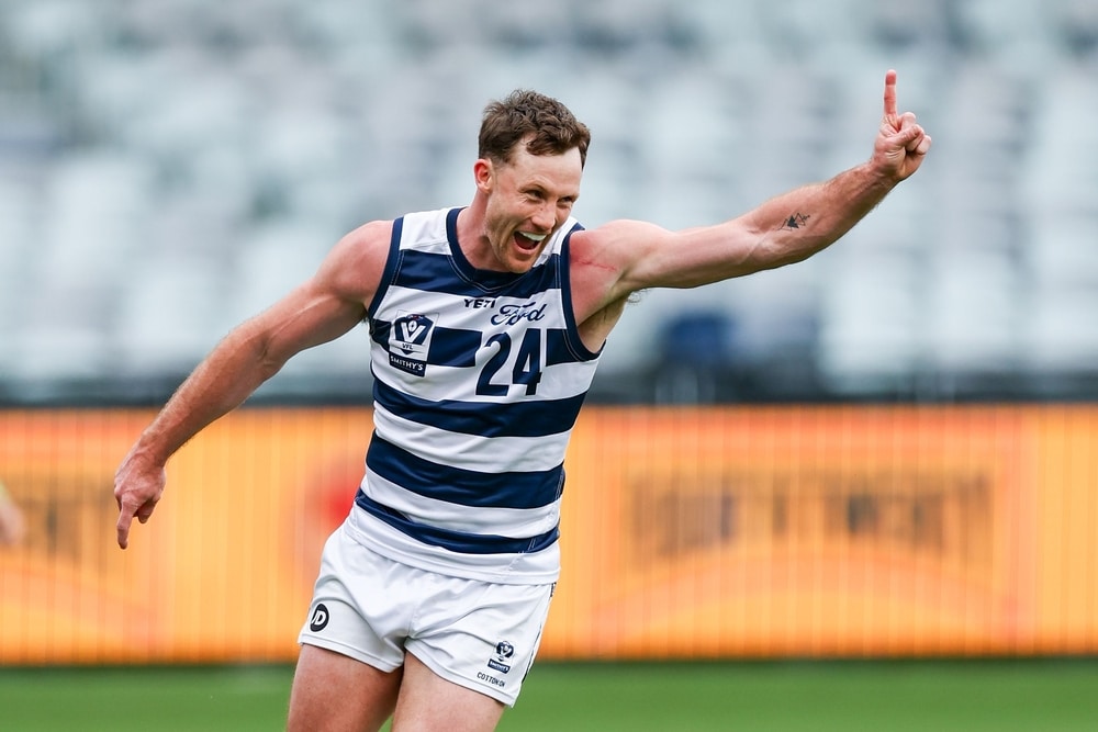 Father-son premiership defender among three Cats delisted