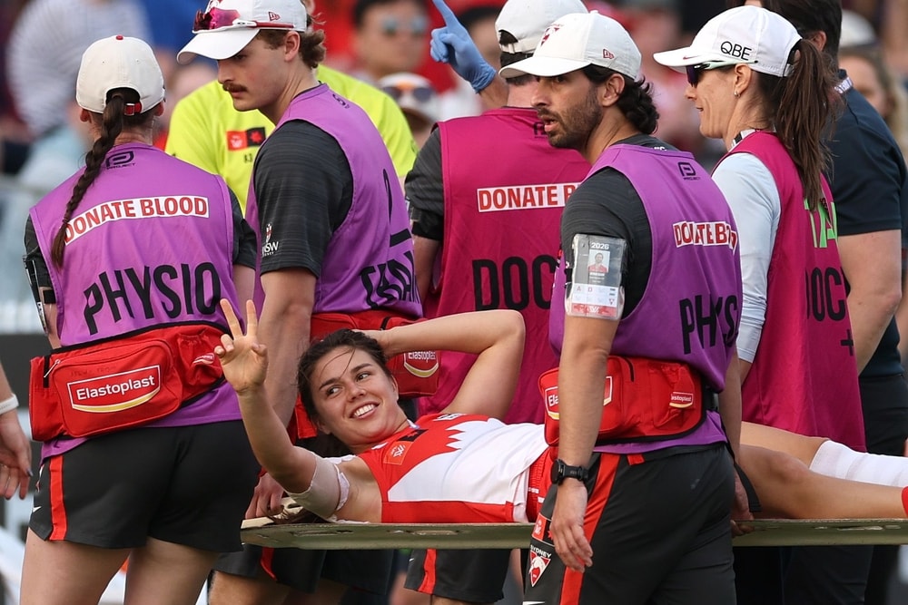 Sofia Hurley undergoes surgery for ankle injury as prognosis remains unclear
