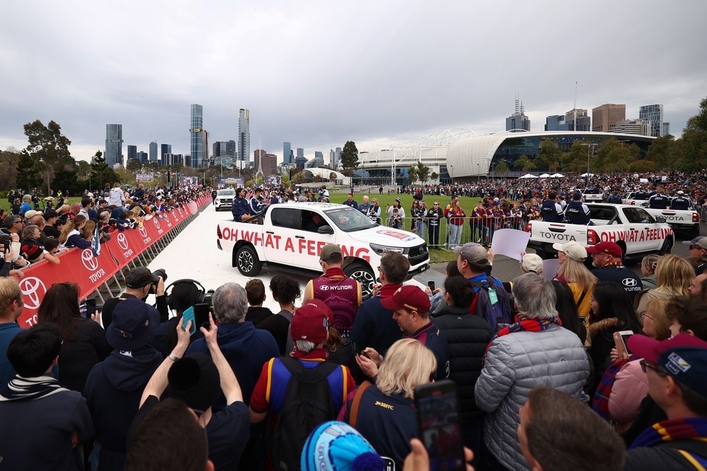 2026 AFL Grand Final Parade route confirmed for September 25