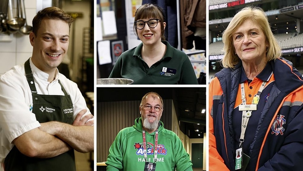 Humans of the MCG: Meet the people who put on the AFL finals